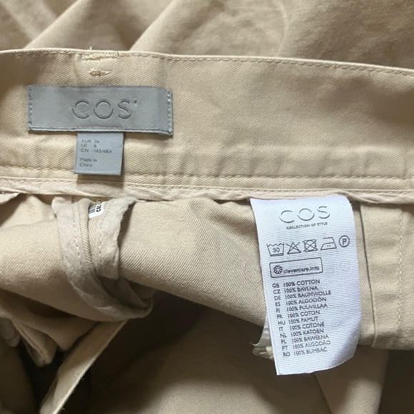 COS Drop Crotch Tapered Khakis - Picture 4 of 4